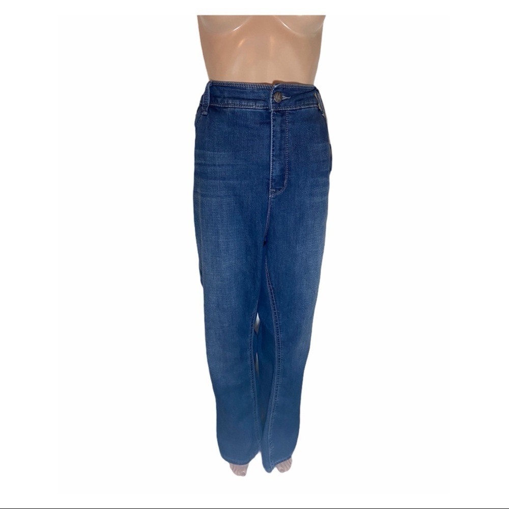 Melissa McCarthy Seven7 Women's Blue Boot Cut Jeans
